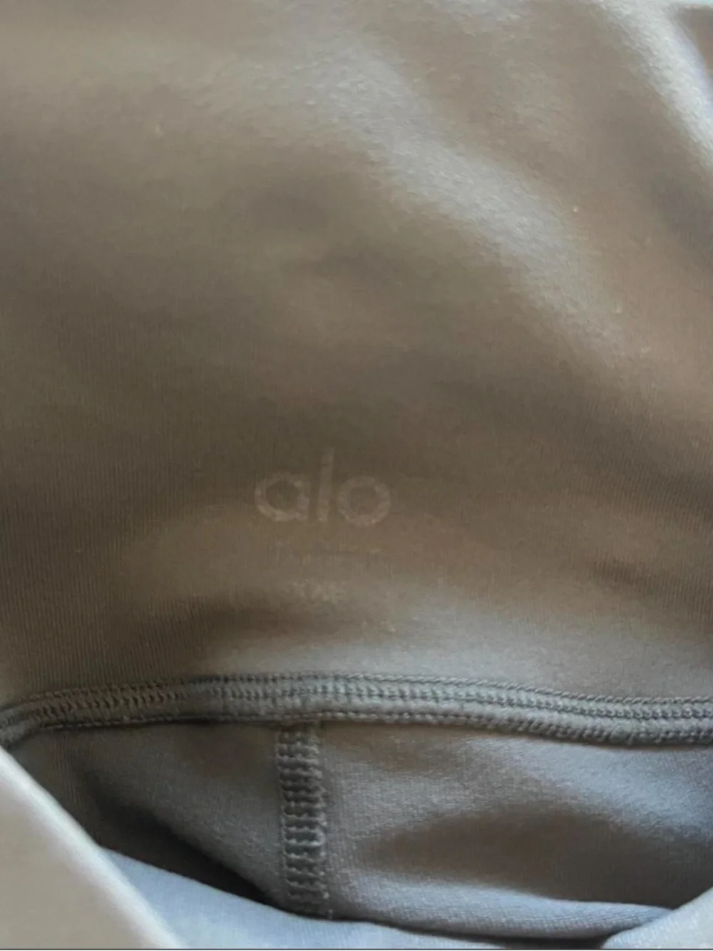 ALO Yoga High-Waist Workout Athletic Airbrush Anthracite Grey Leggings Size XXS